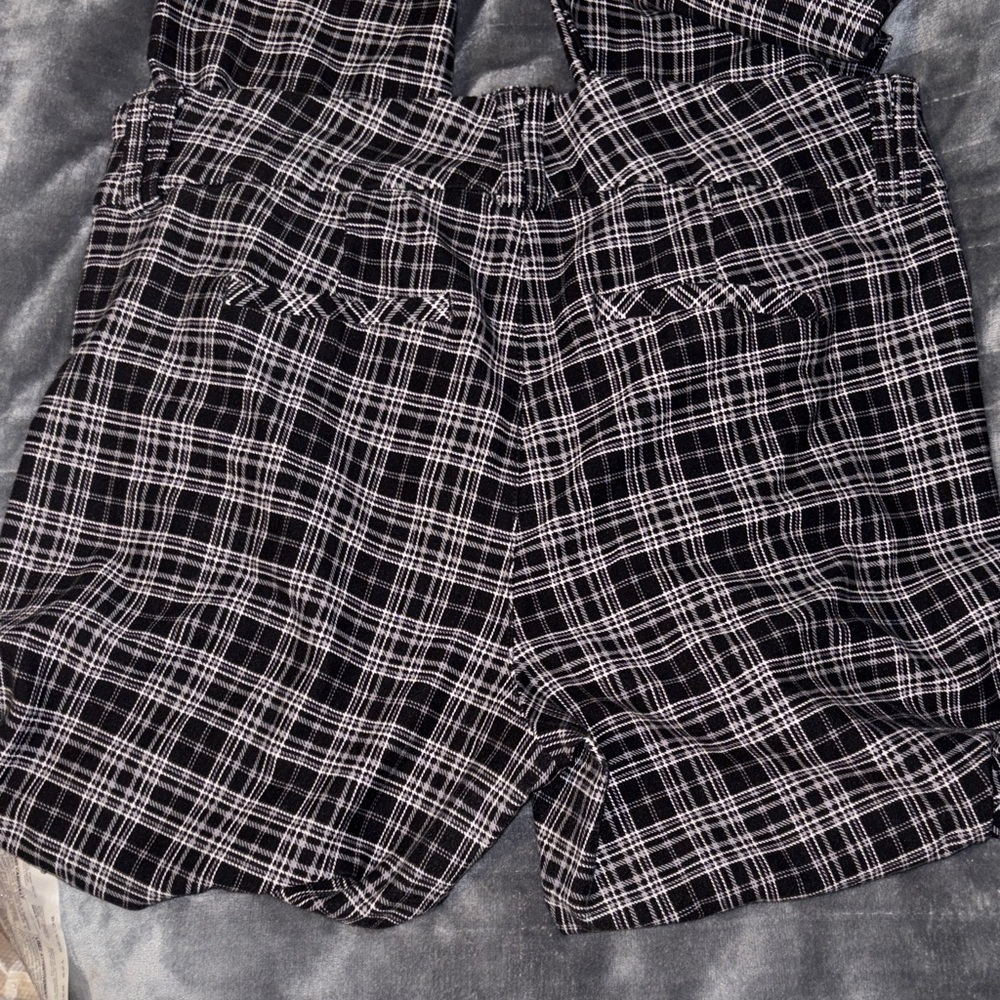 Studio by Torrid Monochrome Plaid Trousers - Straight - Picture 6 of 11